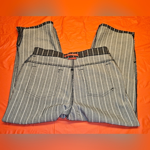 Vintage Gloria Vanderbilt Petal Pushers Wide Leg Hi-Waist Stretchy szM 8/10 EUC - Picture 8 of 11